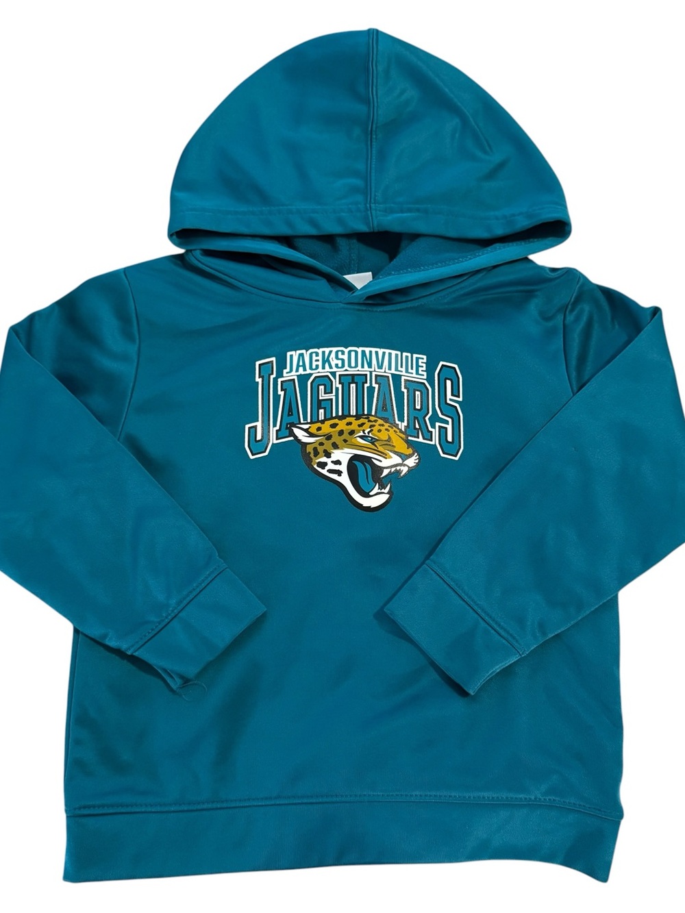Jacksonville Jaguars Youth Teal Hooded Pullover
